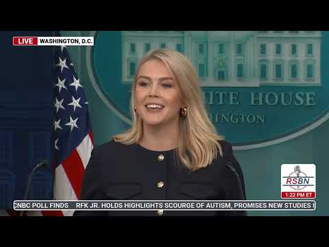 FULL SPEECH: Karoline Leavitt Holds a White House Press Briefing - 4/22/25