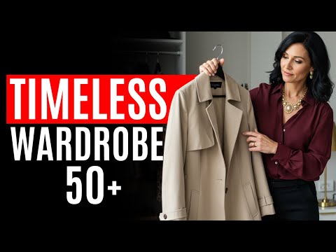 7 Classy Wardrobe Staples Every Woman Over 50 Should Own