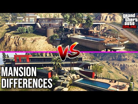 COMPARING NEW MANSIONS in GTA ONLINE!