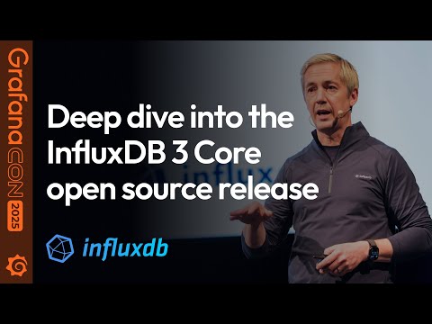 Inside InfluxDB 3 Core from the Creator Himself: Rust Rewrite, Object Storage, and More | GrafanaCON