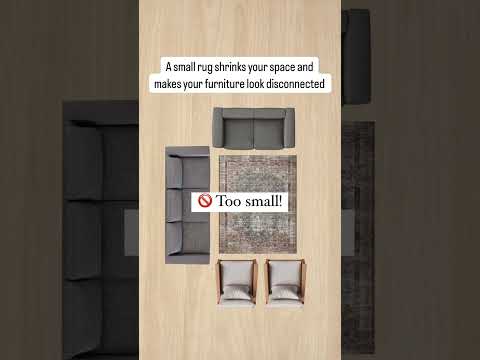 Don't make this common rug size mistake!