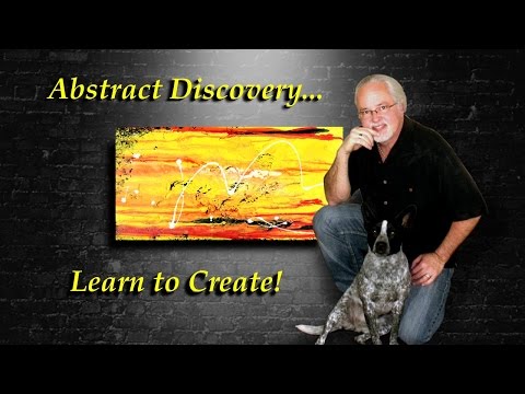 Learn abstract art painting designs and techniques! Poured acrylics.