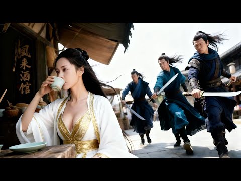 白衣美女隨手救下的男人，竟然是當朝太子，太子高調宣布她是第壹女將軍！