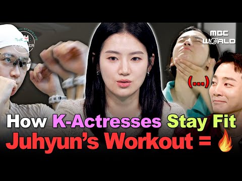 [Sub] Actress? More Like Pro Athlete – Park Juhyun’s Gym Mode 💪 #workout #kdrama #bodyfitness