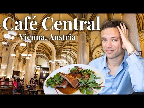 Eating at Café Central. Vienna, Austria. A Beautiful TOURIST TRAP?