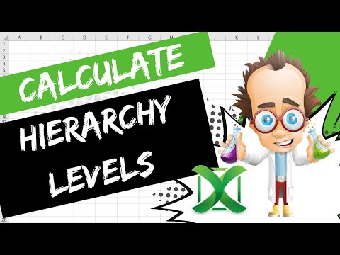 Excel - How to  Calculate Hierarchy Levels with Recursion |  Power Query 22
