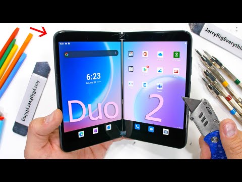 Microsoft Duo 2 Durability Test! - There's one big problem...