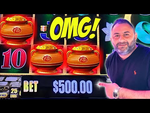 π±π₯ OMG! BEST SESSION of My LIFE on DRAGON LINK ππ° $500 MAX BETS = INSANE JACKPOTS!