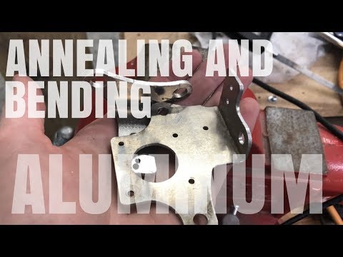 Annealing and Bending Aluminum Plate