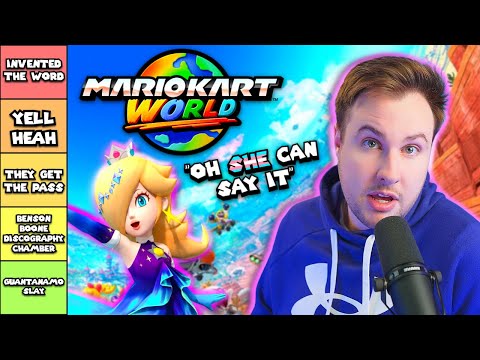Which Mario Kart World Characters Can Say 🏳️‍🌈The Word🏳️‍🌈 | A Definitive Tier List