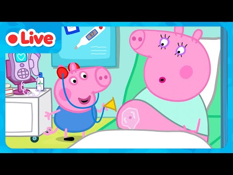 🔴 LIVE: George Pig And Baby Evie Adventures 🍼 Peppa Pig & Evie Pig Full Episodes | Kids Cartoons
