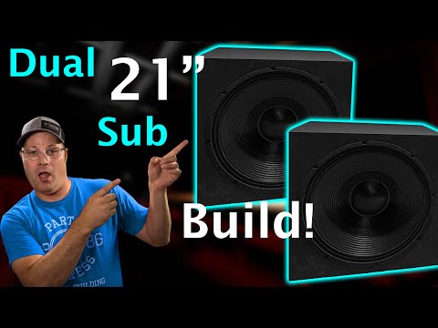 Dive Into Deep BASS: Build Dual 21 Inch Subwoofers Yourself! - Earthquake 21's