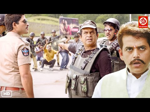 देखिये ब्रह्मानंद ने अल्लू अर्जुन से मिलकर कैसे मंत्री रवि किसन के लंका में आग लगाकर बर्बाद कर दिया