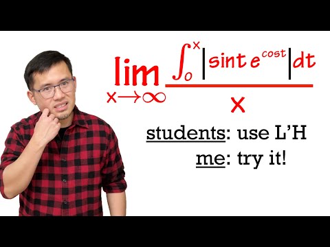 Calculus teacher vs L'Hopital's rule students