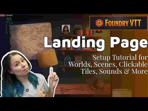 Player Landing Page | Foundry VTT Tutorial