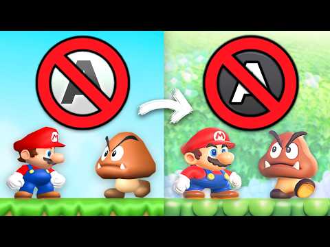 Can you Beat a Mario Game WITHOUT Pressing A?