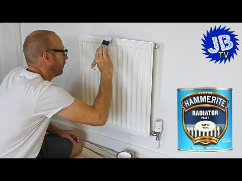 How to Paint a Radiator - Using Hammerite Radiator Paint