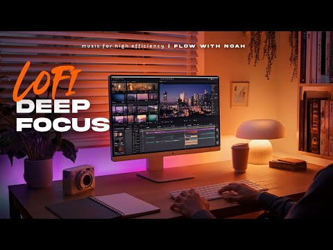 2-Hour Deep Focus 🧠 / Lofi Playlist ☕ / Study, Work Music / Noah
