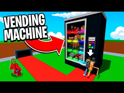 Using VENDING MACHINE in Steal a Brainrot