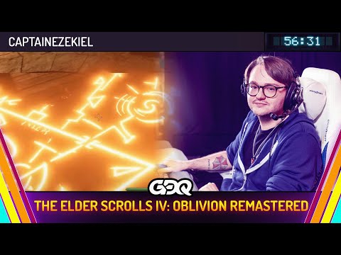 The Elder Scrolls IV: Oblivion Remastered by CaptainEzekiel in 56:31 - Summer Games Done Quick 2025