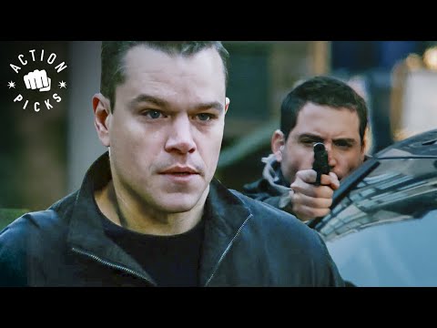 Bourne is Chased Through New York City After Stealing Blackbriar Files | The Bourne Ultimatum