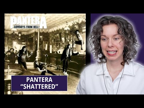 Trying PANTERA again! Vocal Analysis and Reaction featuring the song "Shattered"