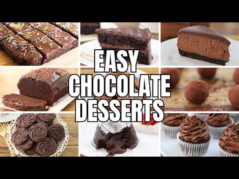 15 Easy Chocolate Desserts