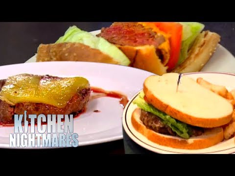 The WORST BURGERS On Kitchen Nightmares