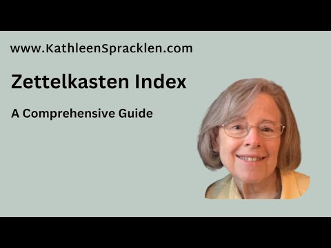 Zettelkasten Index - A Comprehensive Guide