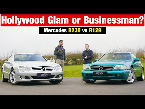 Mercedes SL R129 vs R230 - Hollywood Glam or Businessman? Twin Test