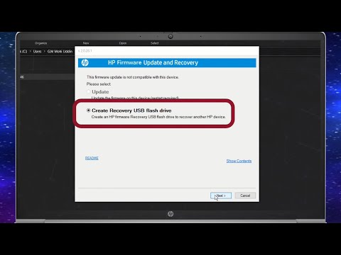 How to Restore the BIOS with a Recovery Flash Drive on HP Notebooks 2022 _ Windows 10 hp bios update