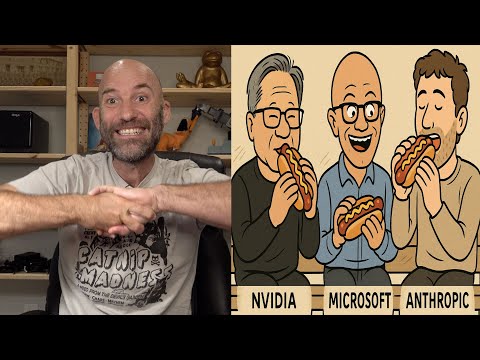 Microsoft, NVIDIA, and Anthropic Announce Strategic Partnerships to Defraud Investors - AI Bubble