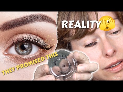 I Tested Magnetic Lashes on Short, Thin Lashes | Do They Actually Work or Damage Your Real Lashes?
