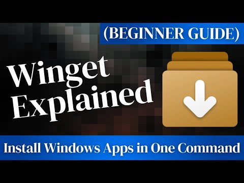 Winget Explained: Install Windows Apps in One Command (Beginner Guide)