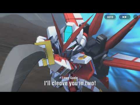 SD Gundam G Generation Eternal - Gundam Astray Red Frame Flight Unit Attacks
