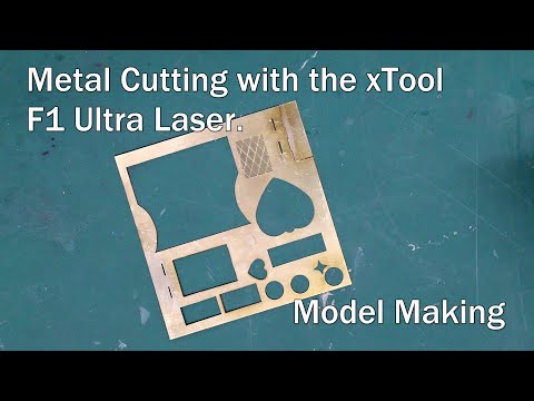 xTool F1 Ultra Fibre/Diode Laser for Metalwork, Model Engineering and all Materials.