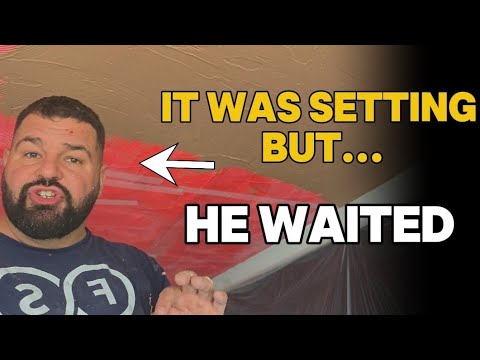Very Few Plasterers Know About This Hack For Ceilings!