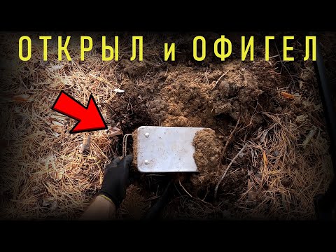 СХРОН ИЛИ ПРИВЕТ ИЗ 90х!!! ОТКРЫЛ И ОФИГЕЛ! КОП ПОИСК МОНЕТ