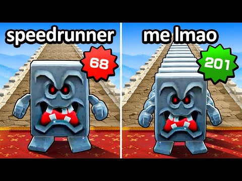 I tried speedrunning the new Mario Party. I broke the record