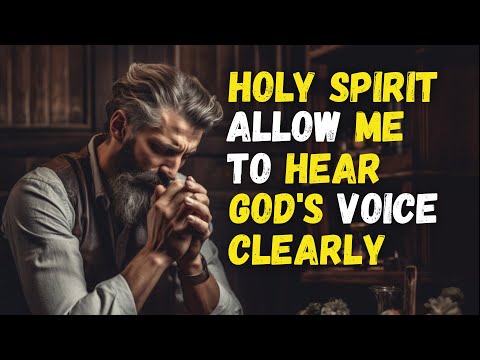 How to Let the HOLY SPIRIT Speak When You Can't Hear GOD’S Voice