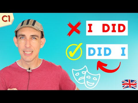 Use INVERSION To Speak English Expressively and Dramatically