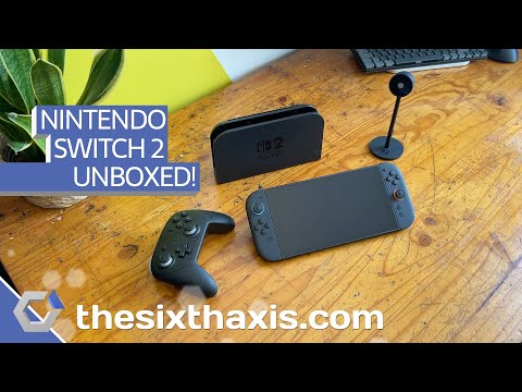 Nintendo Switch 2 Unboxing – First hardware impressions with Switch 2 Pro Controller & Camera
