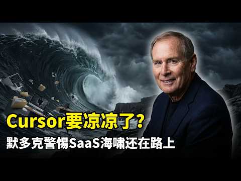 【人工智能】Cursor要凉了么 | 顶级风投杰瑞·默多克警告过时 | 自主Agent | SaaS海啸主浪潮未至 | 编排层革命 | 软件买家剧变 | 基础设施重构 | AI原生公司 | 科技趋势