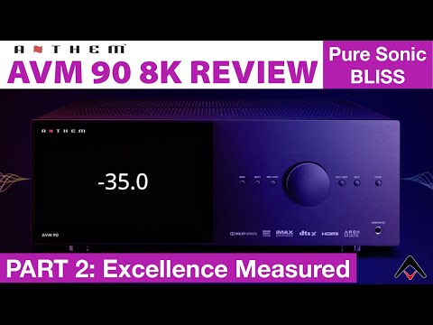 Anthem AVM 90 8K: Best Measuring & Sounding Processor?