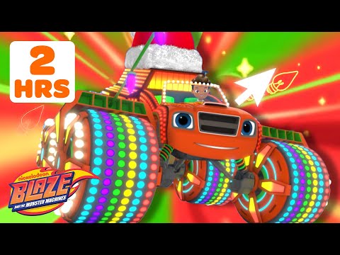 Christmas Blaze Monster Machine! 🎅 | Science Games for Kids | Blaze and the Monster Machines