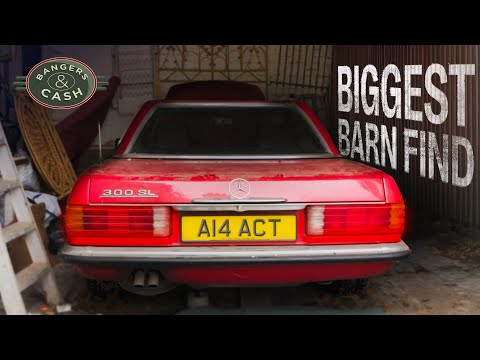 The Holy Grail Of Barn Finds: Mini, Mercedes 300SL, Triumph Stag & More Hidden Gems | Bangers & Cash