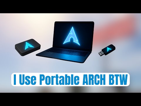How To Install Arch Linux On An External SSD or A USB Drive | Dual Boot Arch Linux + Windows 11