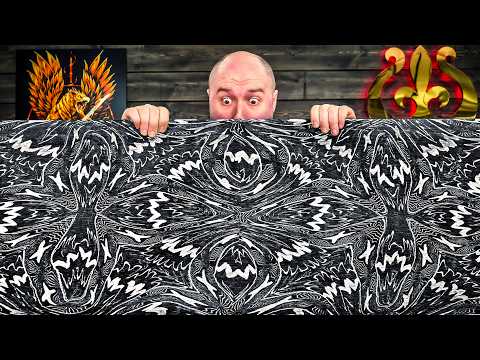 Unveiling My 53k Layered Damascus Steel Sword