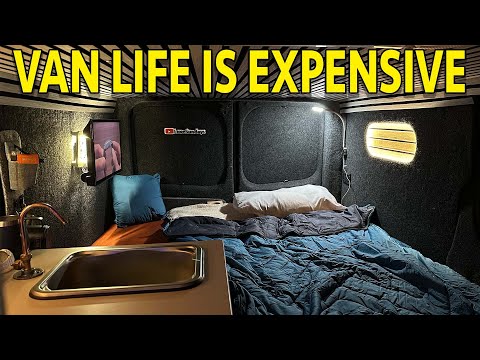 Van Camping in Extortionately Expensive Car Park