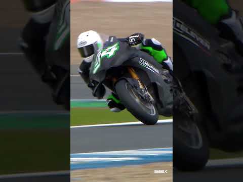 Baldasarri's first test at Jerez ๐ฅ | #WorldSBK